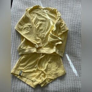 Daily Drills Sunny Yellow Towel Terry Set